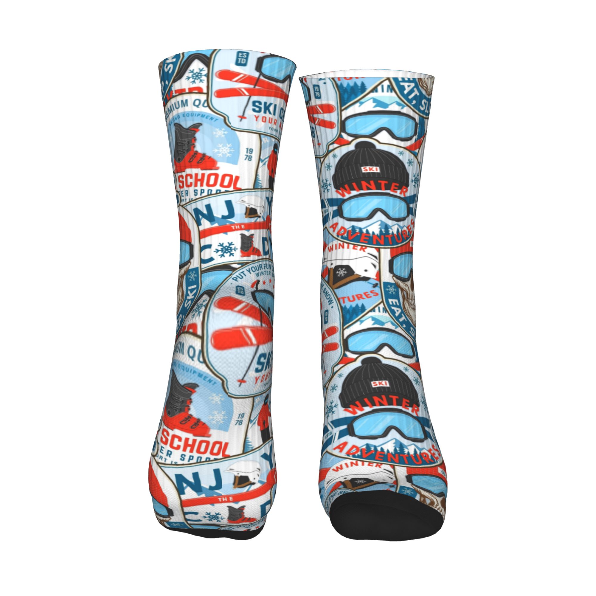 Vintage Kırmızı Mavi Kayak Kul - Dress Sock Men incelemesi ve fiyatı