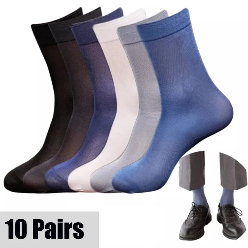 10 çift Rahat Nefes Erkekler B - Silk Sock Bamboo incelemesi ve fiyatı