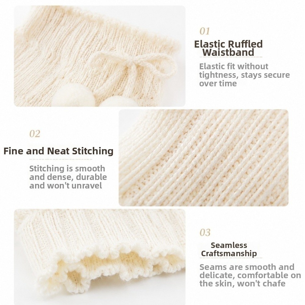 Örme Bacak Isıtıcıları, Fırfır - Boot Sock Slouchy incelemesi ve fiyatı