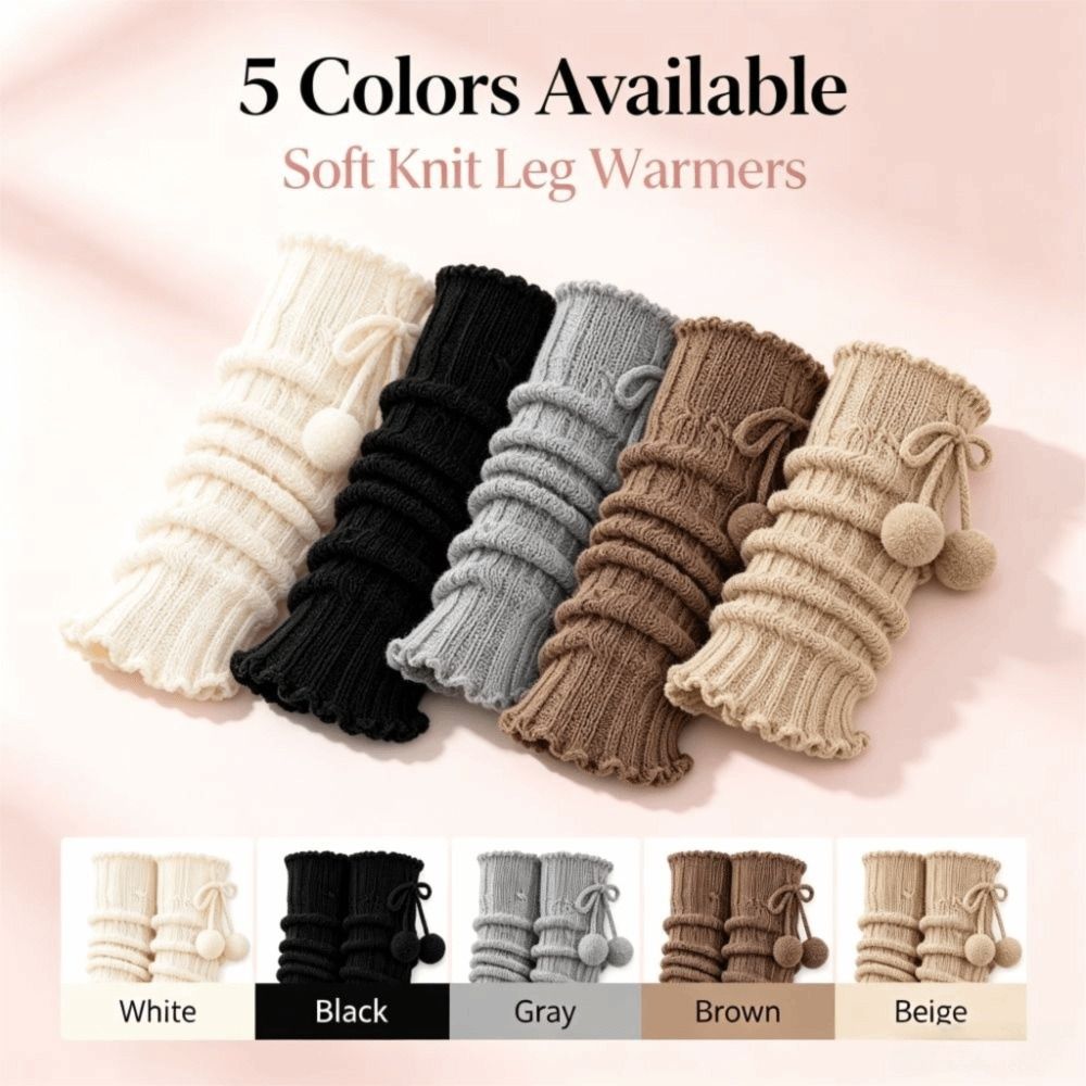 Örme Bacak Isıtıcıları, Fırfır - Boot Sock Slouchy incelemesi ve fiyatı
