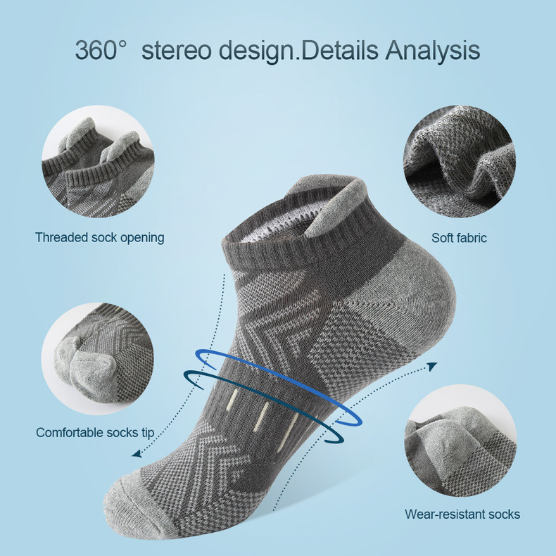6 çift düşük kesimli yastıklı  - Athletic Sock Cushion incelemesi ve fiyatı
